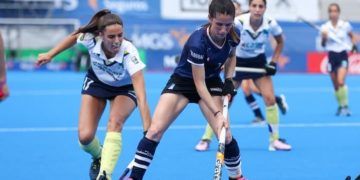 Kristen Faulkner, un bólido en los abanicos de Zaragoza