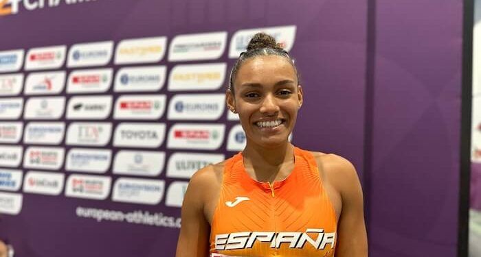 Ana Peleteiro, campeona de Europa de triple salto en Roma