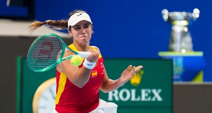 España cayó ante Chequia en semifinales de la Billie Jean King Cup