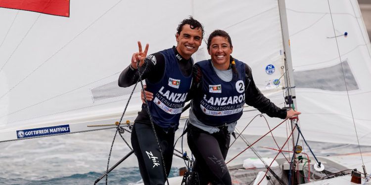 Jordi Xammar y Nora Brugman, campeones de la Lanzarote International Regatta