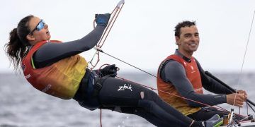 Xammar y Cardona, líderes provisionales del Europeo de 470