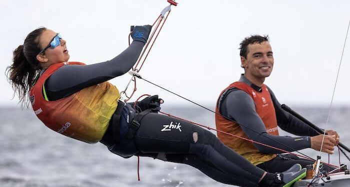Xammar y Cardona, líderes provisionales del Europeo de 470