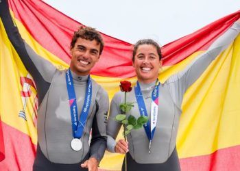 Jordi Xammar y Nora Brugman, plata en la clase 470 en el Mundial de La Haya