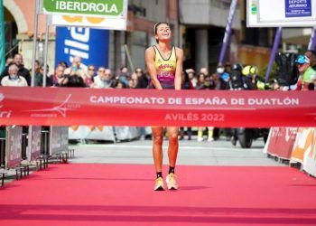 Joselyn Brea, campeona de España de Duatlón 2022 en Avilés
