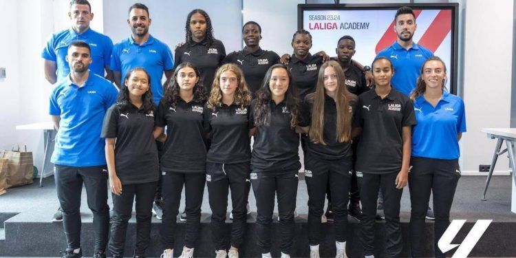 LALIGA Academy Madrid estrenó su primer equipo de fútbol base femenino