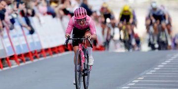 Cédrine Kerbaol se impuso A Coruña