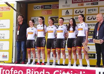 Laia Bosch fue la mejor ciclista de la selección en la primera cita de Copa de las Naciones