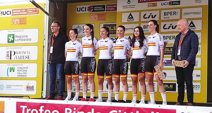 Laia Bosch fue la mejor ciclista de la selección en la primera cita de Copa de las Naciones