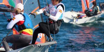 Paula e Isabel Laiseca, campeonas de la Copa de España de 29er