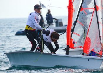 Paula e Isabel Laiseca toman el mando en la Copa de España 29er