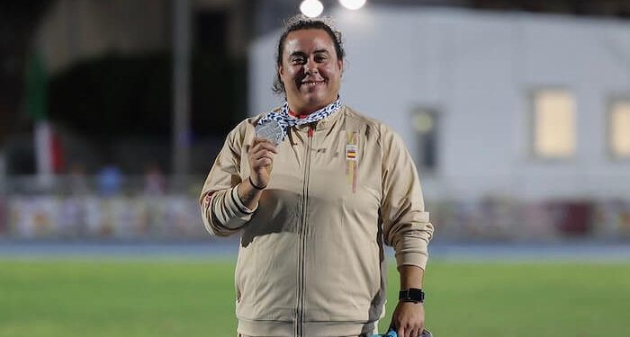 Laura Redondo, plata en lanzamiento de martillo en los Juegos Mediterráneos de Taranto 2026