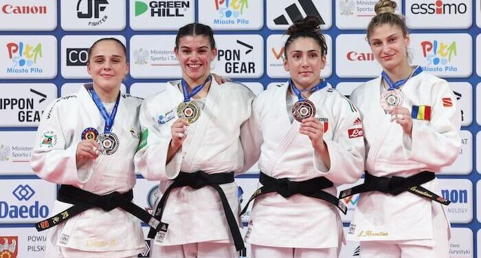 Las judokas Ayumi Leiva y Laura Vázquez se proclamaron campeonas de Europa sub’23