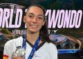 La taekwondista Lena Moreno logró la plata en -67 kilos del Grand Prix Series II de Muju