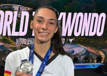 La taekwondista Lena Moreno logró la plata en -67 kilos del Grand Prix Series II de Muju