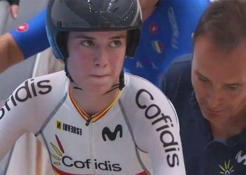 Leyre Almena finalizó quinta en la eliminación del Mundial de pista júnior de Luoyang