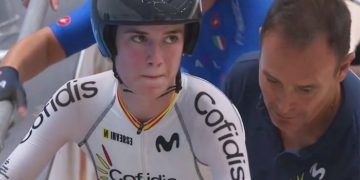 Leyre Almena finalizó quinta en la eliminación del Mundial de pista júnior de Luoyang