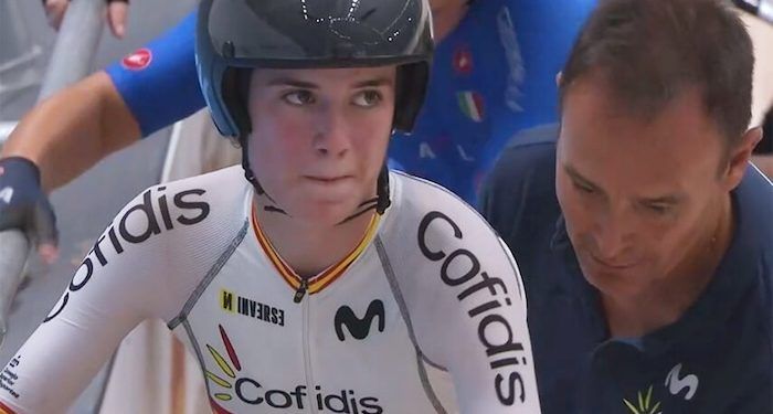 Leyre Almena finalizó quinta en la eliminación del Mundial de pista júnior de Luoyang