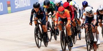 Leyre Almena dio forma a un buen debut en el Mundial Élite de pista de Shanghái