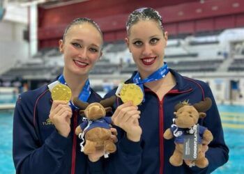 Lilou Lluis e Iris Tió, oro en el dúo libre de la Copa del Mundo de Markham