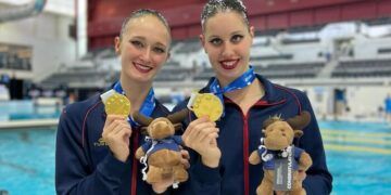 Lilou Lluis e Iris Tió, oro en el dúo libre de la Copa del Mundo de Markham
