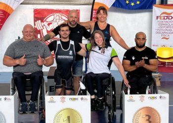 Loida Zabala, campeona de España de powerlifting