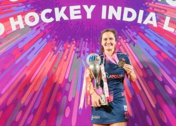 Lola Riera se proclamó campeona de la Hockey India League con el SG Pipers