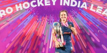 Lola Riera se proclamó campeona de la Hockey India League con el SG Pipers