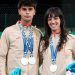 Lucía Cortez y Alejo Sánchez, plata en el dobles mixto en los Juegos Mediterráneos de Taranto