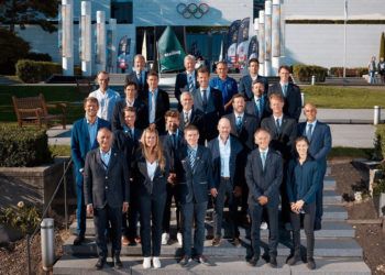 Luis Doreste representó a España en la presentación de la SSL Gold Cup en el Museo Olímpico de Lausanne