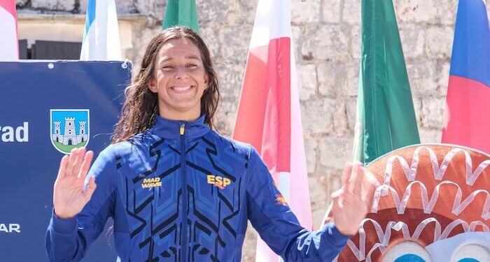 María de Valdés, bronce en la distancia 5K en el Europeo de aguas abiertas