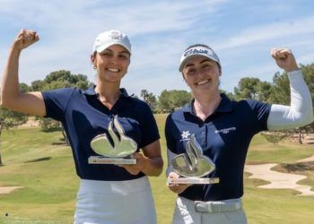 María Herráez y Clara Young, campeonas del Santander Golf Tour Dobles Valencia