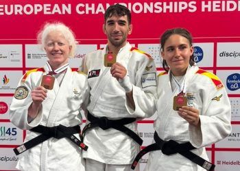 María Manzanero, campeona de Europa de judo paralímpico en categoría J1 -52Kg