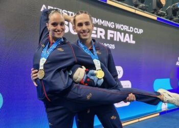 Mireia Hernández y Dennis González, campeones en Dúo Mixto Técnico en la Súper Final de Xi’an