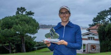 Azahara Muñoz, segunda, firma su mejor semana en el LPGA Tour