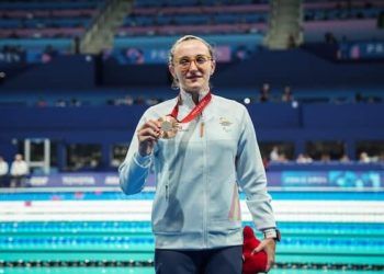 María Delgado, bronce en los 100 metros espalda S12