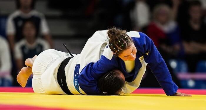 La judoka María Manzanero cae en primera ronda ante la brasileña Larissa Oliveira