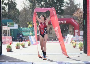 María Varo, campeona de España de duatlón 2023 en Soria