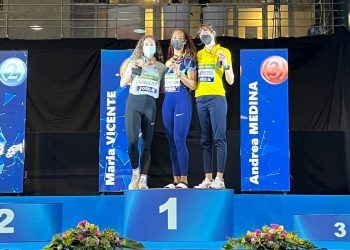 María Vicente, récord de España en pentatlón con 4.582 puntos