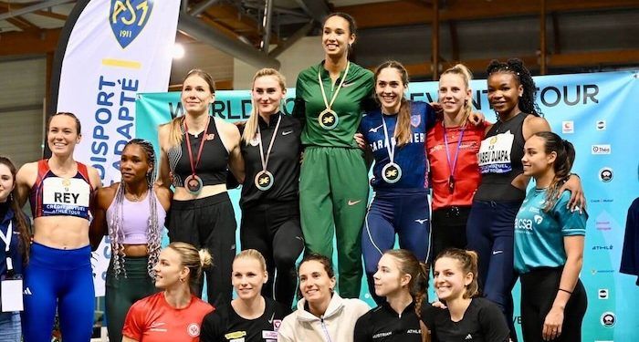 María Vicente pulveriza su récord de España de pentatlón en pista corta y se sitúa como líder mundial