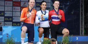 Marina Garau se coronó campeona de Europa de Scratch sub’23