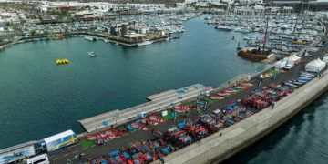 Todo listo para los Lanzarote iQFOiL Games