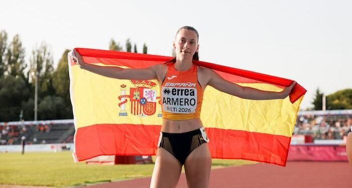 Mariona Armero se proclamó campeona de Europa sub’18 en el 200 en Rieti