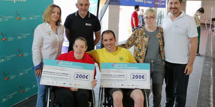 Marta Fernández gana en Valladolid la cuarta prueba de la Liga AXA de Natación Paralímpica