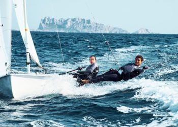 Silvia Mas y Nico Rodríguez, segundo equipo preolímpico español de 470