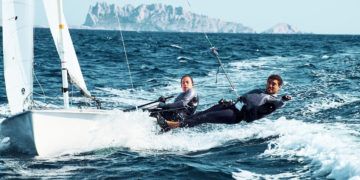 Silvia Mas y Nico Rodríguez, segundo equipo preolímpico español de 470