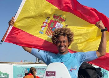 Gisela Pulido, bronce en el Campeonato de Europa de Formula Kite