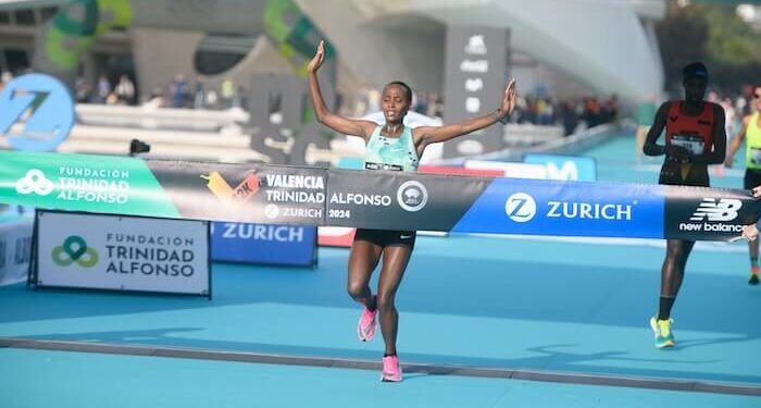 Megertu Alemu ganó el Maratón de Valencia 2024