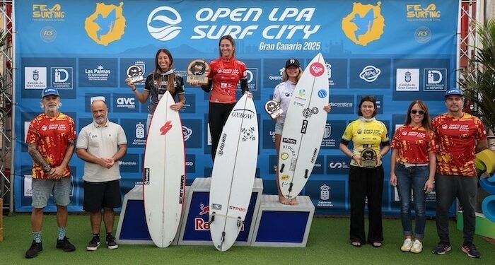 Melania Suárez, campeona del Open LPA Surf City 2025