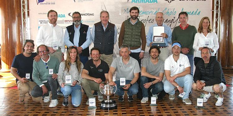 Víctor Pérez y Enric Noguera, ganadores del Campeonato Ibérico de Snipe