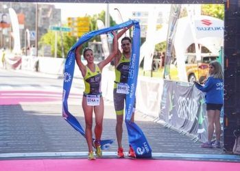 El campeonato de España de triatlón inclusivo Fundación Sanitas y el campeonato Ibérico concluyeron en Mérida
